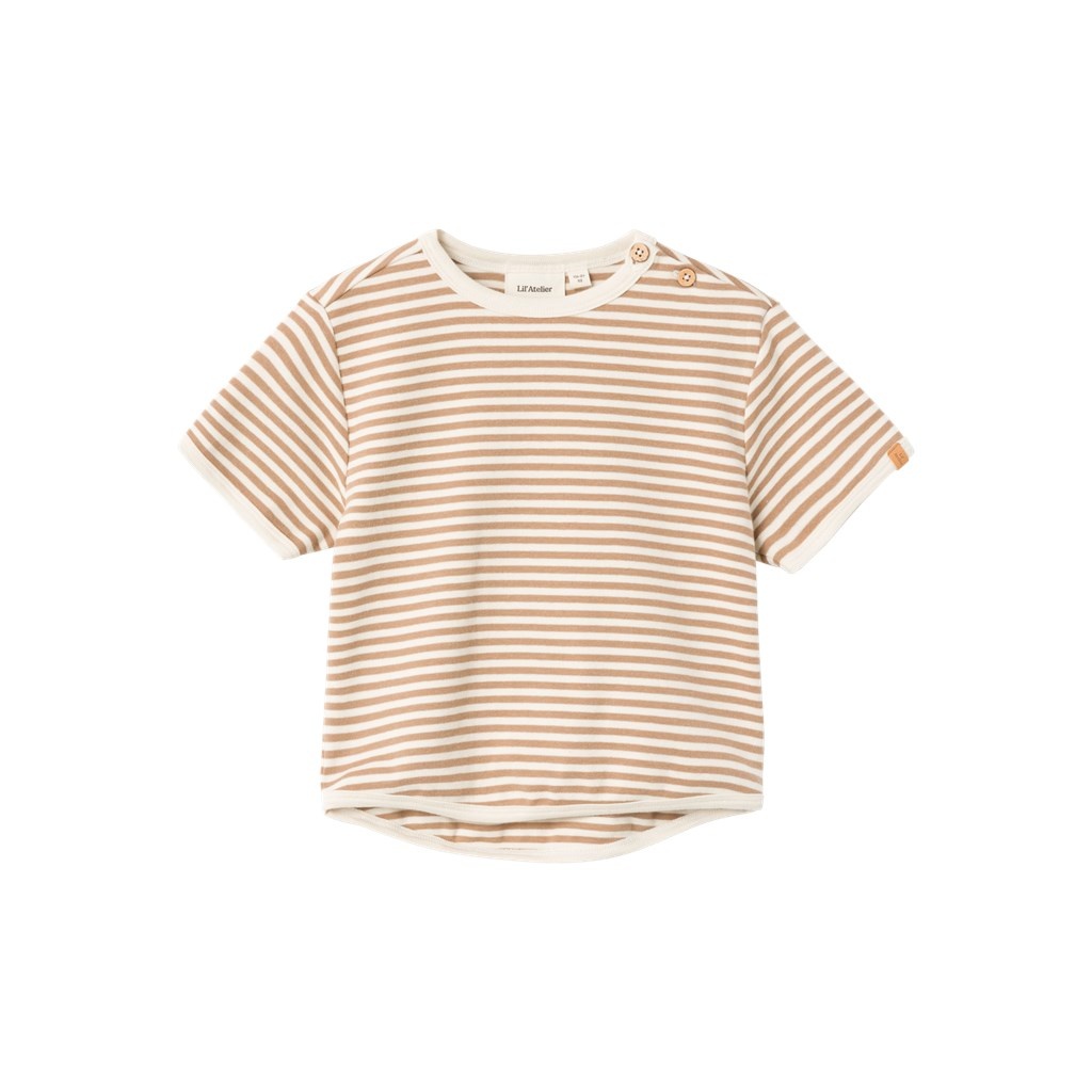 Lil Atelier Fon Loose Top | Tigers eye