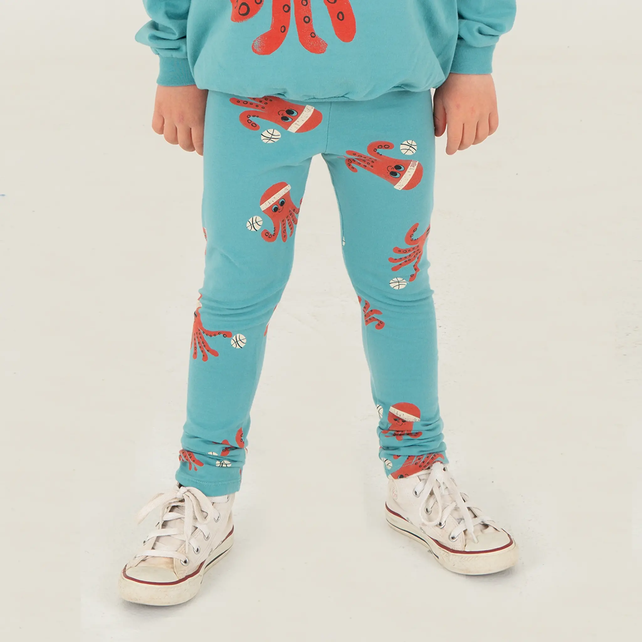 Lötie kids Baby Leggings Octopuses | Blue