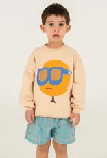 Lötie kids Sweatshirt Sun&Glasses | Latte