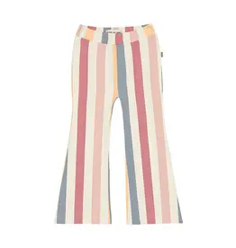 House of Jamie Flared pants | Rainbow Stripes