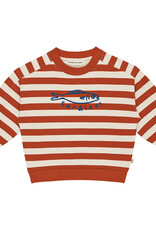 House of Jamie Sweatshirt Baked Apple Stripes