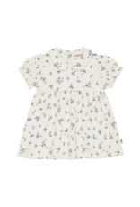 House of Jamie Baby Collar Dress | Stone Blue Floral