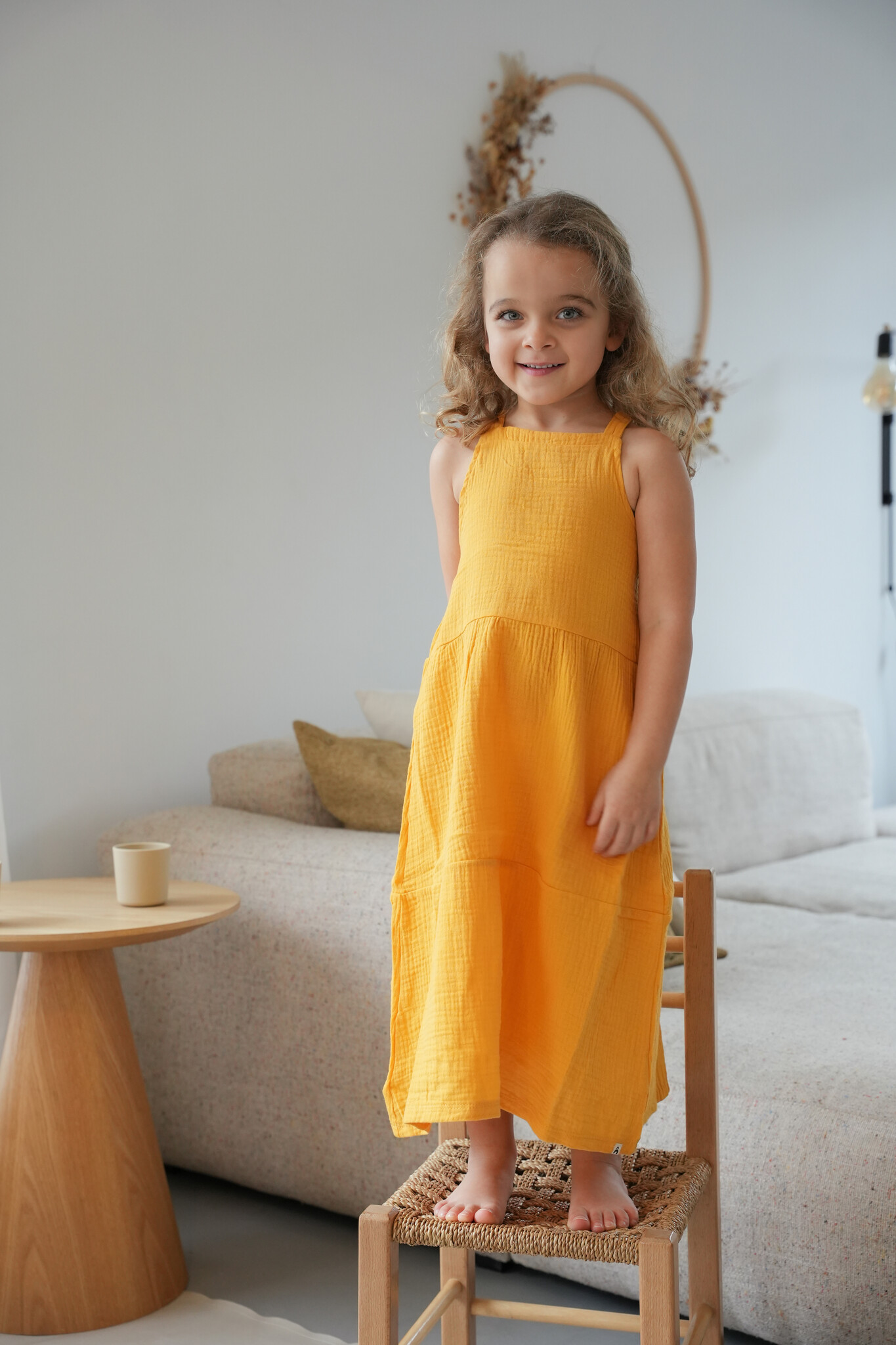 The new chapter Anne Dress | Sungold