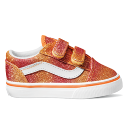 Vans Old Skool V Sunrise Glitter | Multi/True White