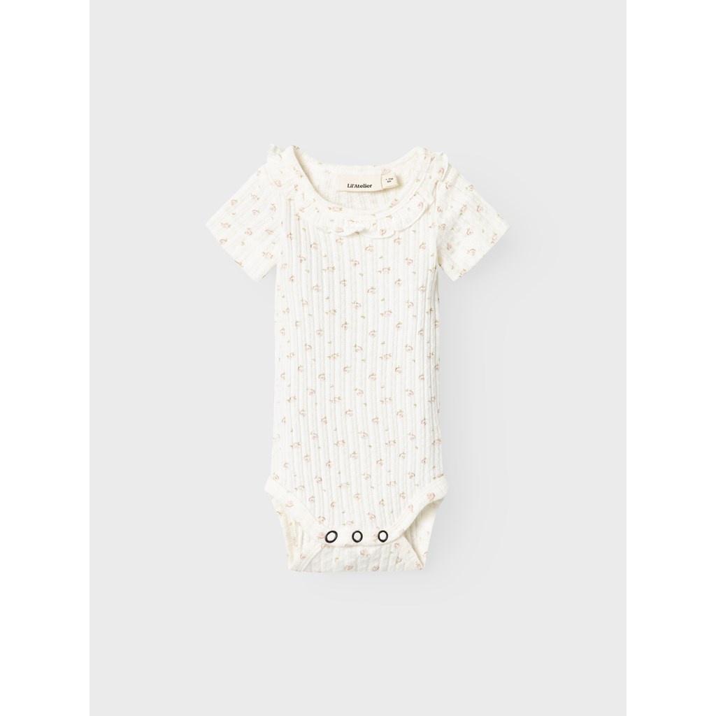 Lil Atelier Hulla SS Slim Body Lil | Coconut Milk