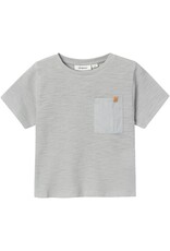 Lil Atelier Honjo SS Loose Top | Limestone