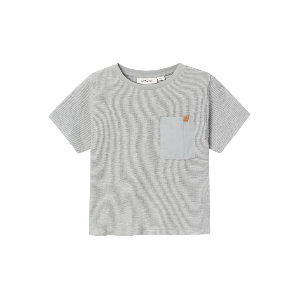 Lil Atelier Honjo SS Loose Top | Limestone