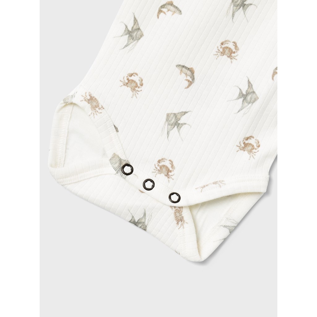 Lil Atelier Gio SS Slim Body | Coconut Milk/Crab