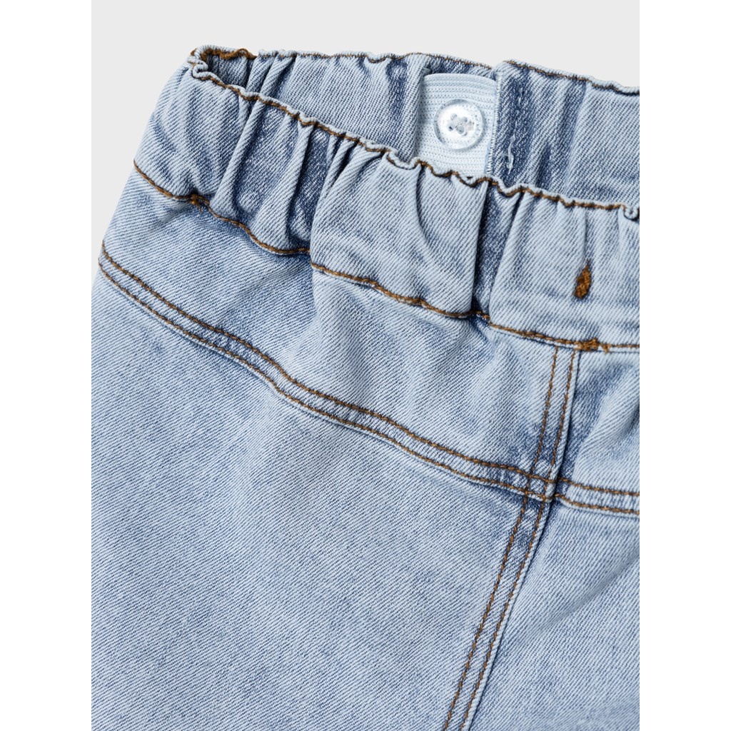 Lil Atelier Ben Loose Dnm Short | Light Blue Denim