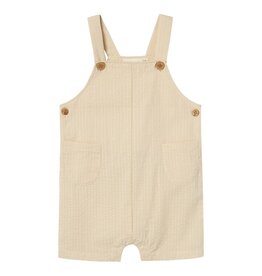 Lil Atelier Homan Loose Overall | Bleached Sand