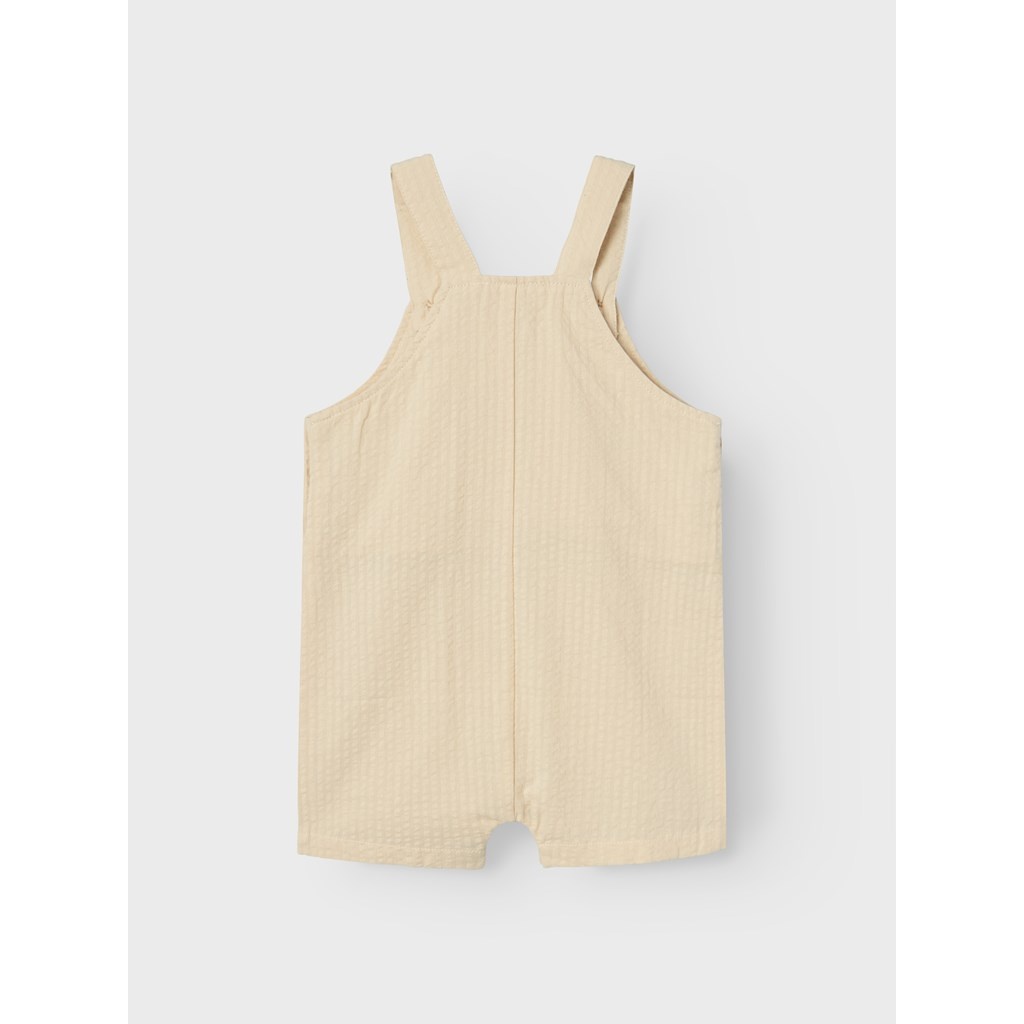 Lil Atelier Homan Loose Overall | Bleached Sand