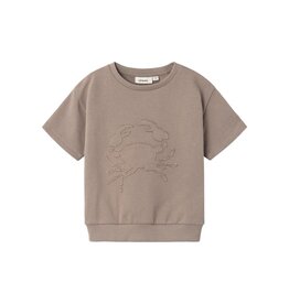 Lil Atelier Jobo Loose sweat | Mocha Meringue