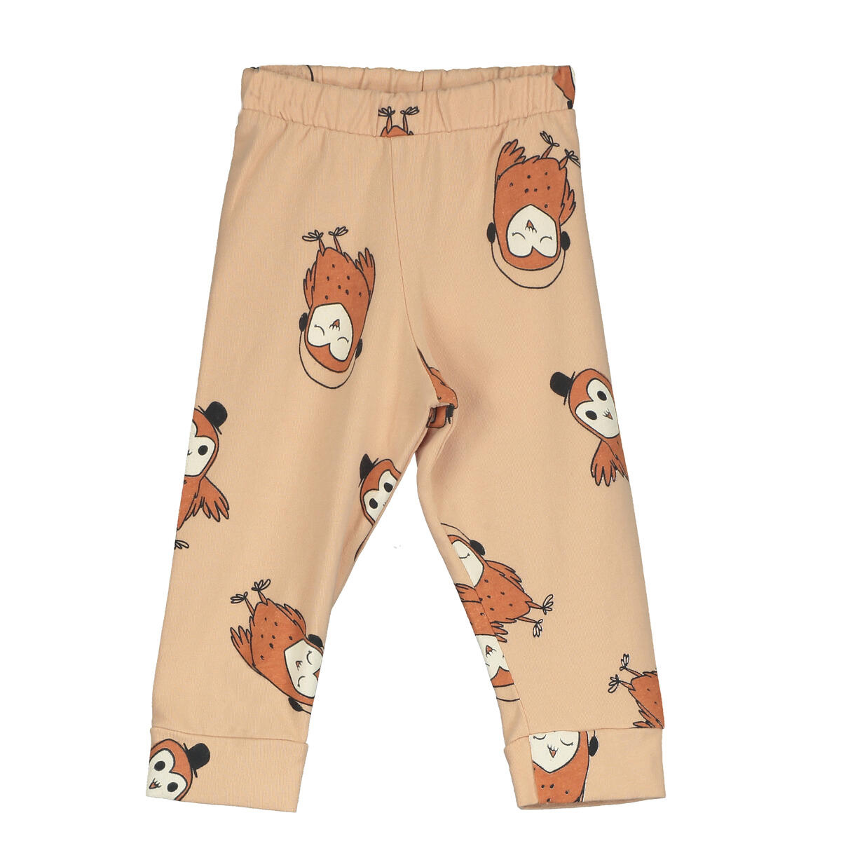 Lötie kids Baby Leggings | Owls Ivory