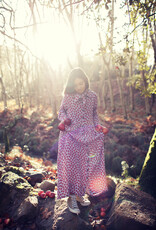 piupiuchick Long Dress | Lilac w/ Red Apples