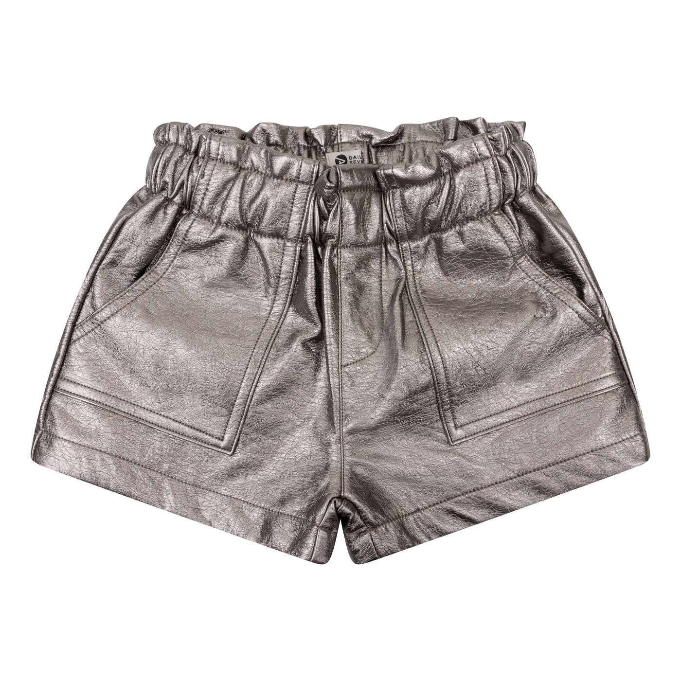 Daily Seven Metallic Paperbag Short | Phantom