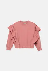 My Little Cozmo Soft Fleece Ruffles Sweatshirt | Rose