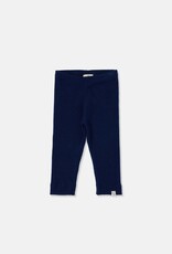 My Little Cozmo Soft Rib Baby Leggings | Navy