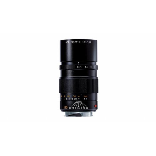 Leica APO-TELYT-M 135 mm f/3.4, black anodized finish Leica APO-TELYT-M 135 mm f/3.4, black anodized finish