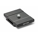 Gitzo Quick release plate, aluminum, short D profile Gitzo Quick release plate, aluminum, short D profile