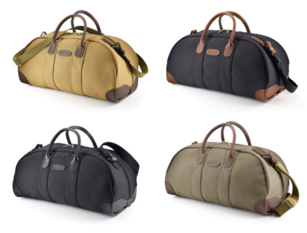Billingham Weekender Duffle Bag (Sage FibreNyte/Chocolate Leather)