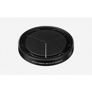 Leica Auto lens cap, silver/black