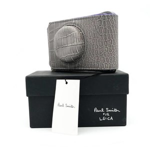 Leica Paul Smith Grey Leather Case for D-Lux 3,4 & 5