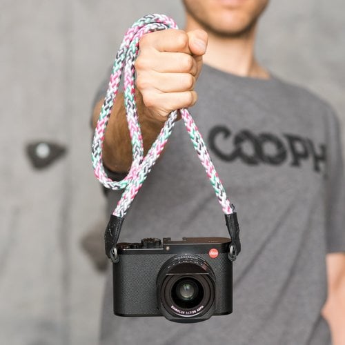 Cooph GmbH Braid Camera Strap Icemint/Pink