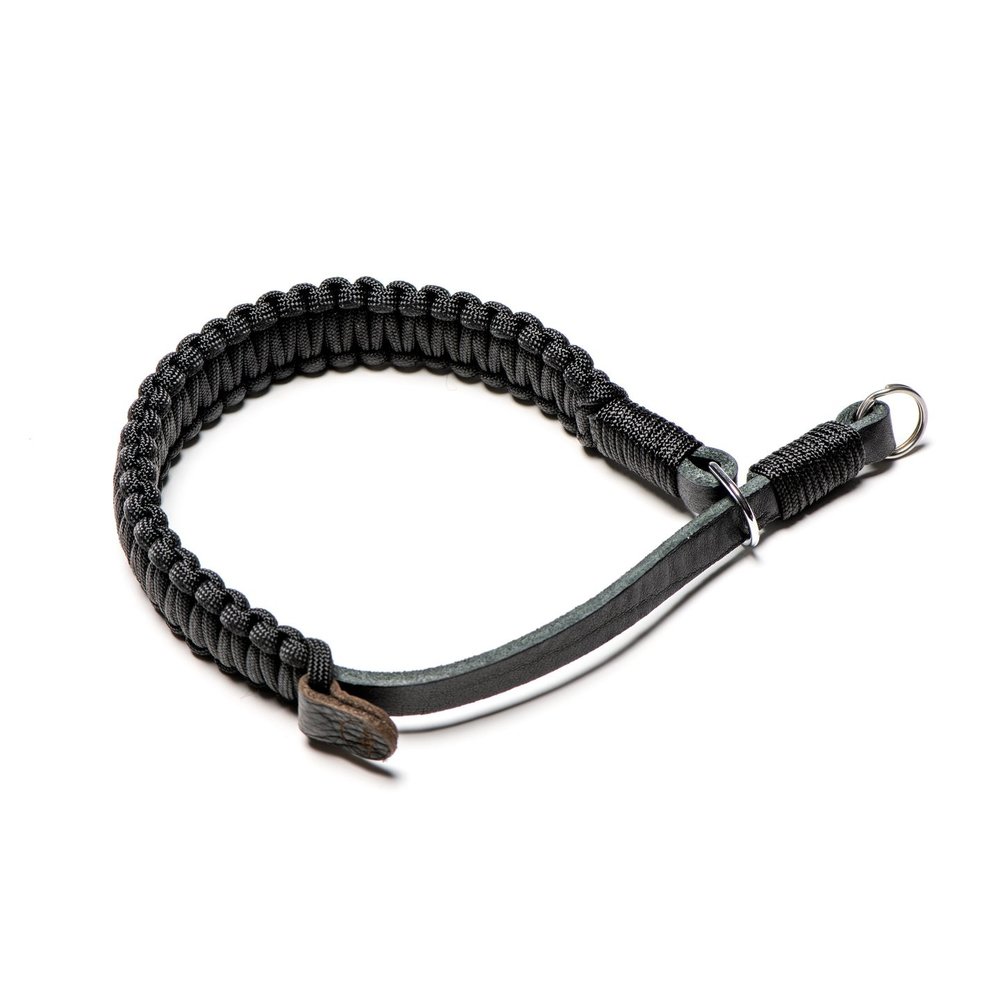 Leica Paracord Handstrap by Cooph, Black/Black, Key-Ring Style