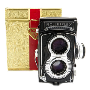 Rollei Rolleiflex T, Boxed Outfit x629