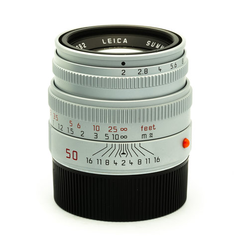 Leica 50mm f/2 Summicron-M (Silver) 6BIT Leica 50mm f/2 Summicron-M (Silver) 6BIT