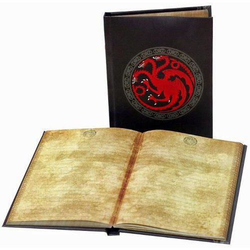 SD Toys Game of Thrones: Targaryen Notebook with light SD Toys Game of Thrones: Targaryen Notebook with light