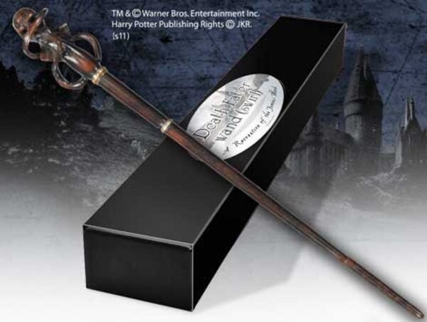 The Noble Collection Harry Potter - Death Eater's wand (swirl) (Character-Edition) The Noble Collection Harry Potter - Death Eater's wand (swirl) (Character-Edition)