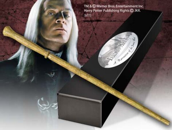 The Noble Collection Harry Potter: Lucius Malfoy's Wand (Character-Edition) The Noble Collection Harry Potter: Lucius Malfoy's Wand (Character-Edition)