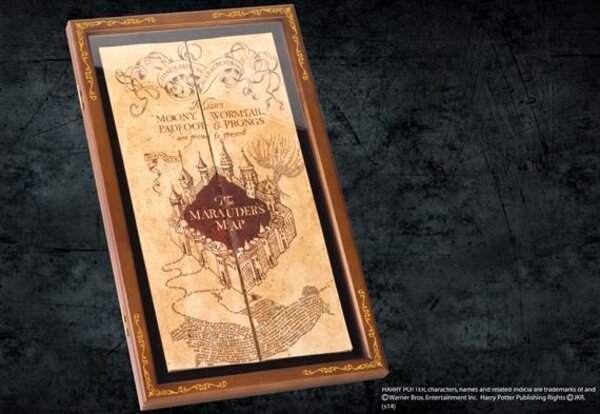 Harry Potter: Marauders Map Display Case Harry Potter: Marauders Map Display Case