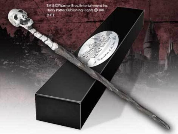 The Noble Collection Harry Potter - Death Eater's Wand (skull) (Character-Edition) The Noble Collection Harry Potter - Death Eater's Wand (skull) (Character-Edition)