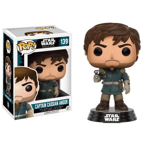 Star Wars Rogue One- Bobble Head POP N(deg) 139 - Captain Cassian Star Wars Rogue One- Bobble Head POP N(deg) 139 - Captain Cassian
