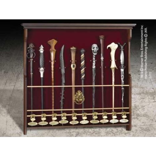 The Noble Collection Harry Potter - Wand Display Ten Character The Noble Collection Harry Potter - Wand Display Ten Character