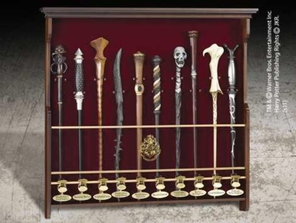 The Noble Collection Harry Potter - Wand Display Ten Character The Noble Collection Harry Potter - Wand Display Ten Character