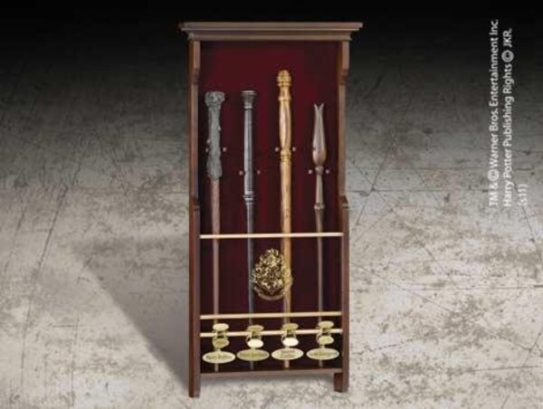 The Noble Collection Harry Potter - Four Character Wand Display The Noble Collection Harry Potter - Four Character Wand Display