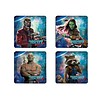 Marvel: Guardians of the Galaxy 2: Guardians Hardboard Coaster Set Marvel: Guardians of the Galaxy 2: Guardians Hardboard Coaster Set