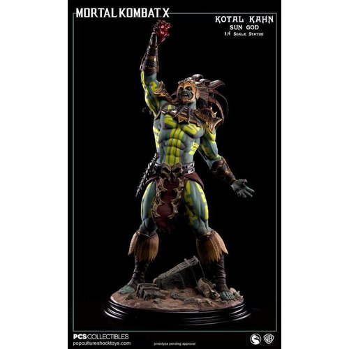 Pop Culture Shock Collectibles Mortal Kombat X: Kotal Kahn - Sun God 1:4 Scale Statue Pop Culture Shock Collectibles Mortal Kombat X: Kotal Kahn - Sun God 1:4 Scale Statue