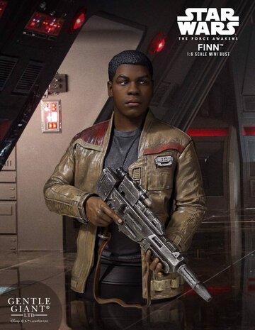 Gentle Giant Star Wars: Finn 1:6 Scale Figure Mini Bust Gentle Giant Star Wars: Finn 1:6 Scale Figure Mini Bust