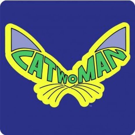 Hole In The Wall DC comics: Batman Catwoman - Coaster Hole In The Wall DC comics: Batman Catwoman - Coaster