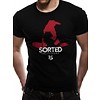 Harry Potter: Sorted Gryffindor UNISEX T-SHIRT - BLACK Harry Potter: Sorted Gryffindor UNISEX T-SHIRT - BLACK