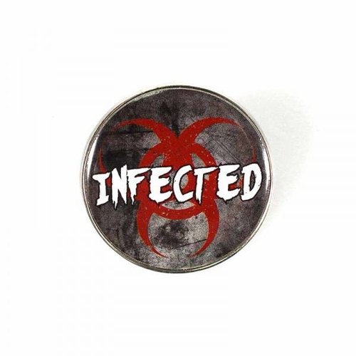Half Moon Bay RESIDENT EVIL ENAMEL BADGE - INFECTED Half Moon Bay RESIDENT EVIL ENAMEL BADGE - INFECTED