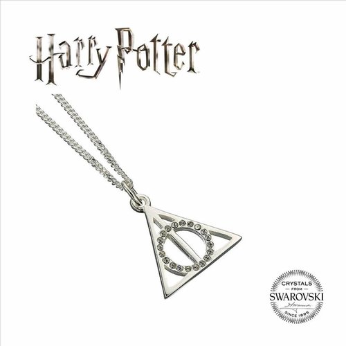 The Carat Shop Harry Potter Embellished with Crystals Deathly Hallows Necklace The Carat Shop Harry Potter Embellished with Crystals Deathly Hallows Necklace