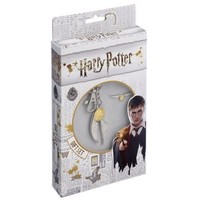 HARRY POTTER GOLDEN SNITCH KEYRING AND PIN BADGE SET