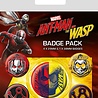 Hole In The Wall Marvel: Ant-Man and The Wasp Badge pack Hole In The Wall Marvel: Ant-Man and The Wasp Badge pack