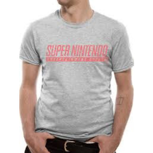 CID NINTENDO - SNES T-Shirt LIGHT GREY CID NINTENDO - SNES T-Shirt LIGHT GREY