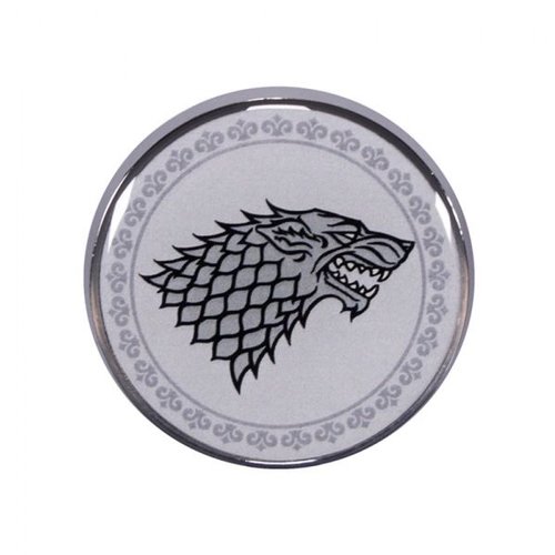 Half Moon Bay Game of Thrones: Enamel Badge - Stark Half Moon Bay Game of Thrones: Enamel Badge - Stark